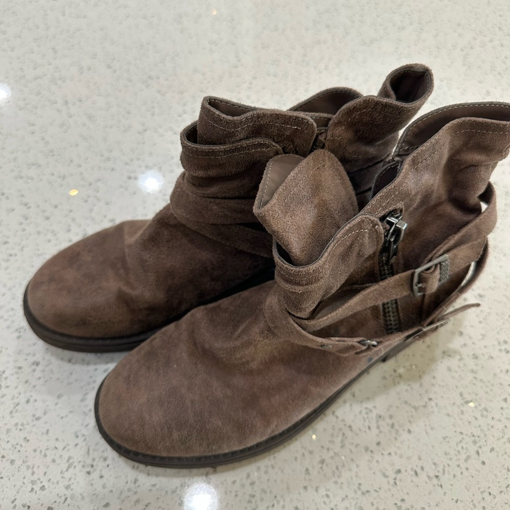 Carlos by Carlos Santana Dark Brown Suede Boots